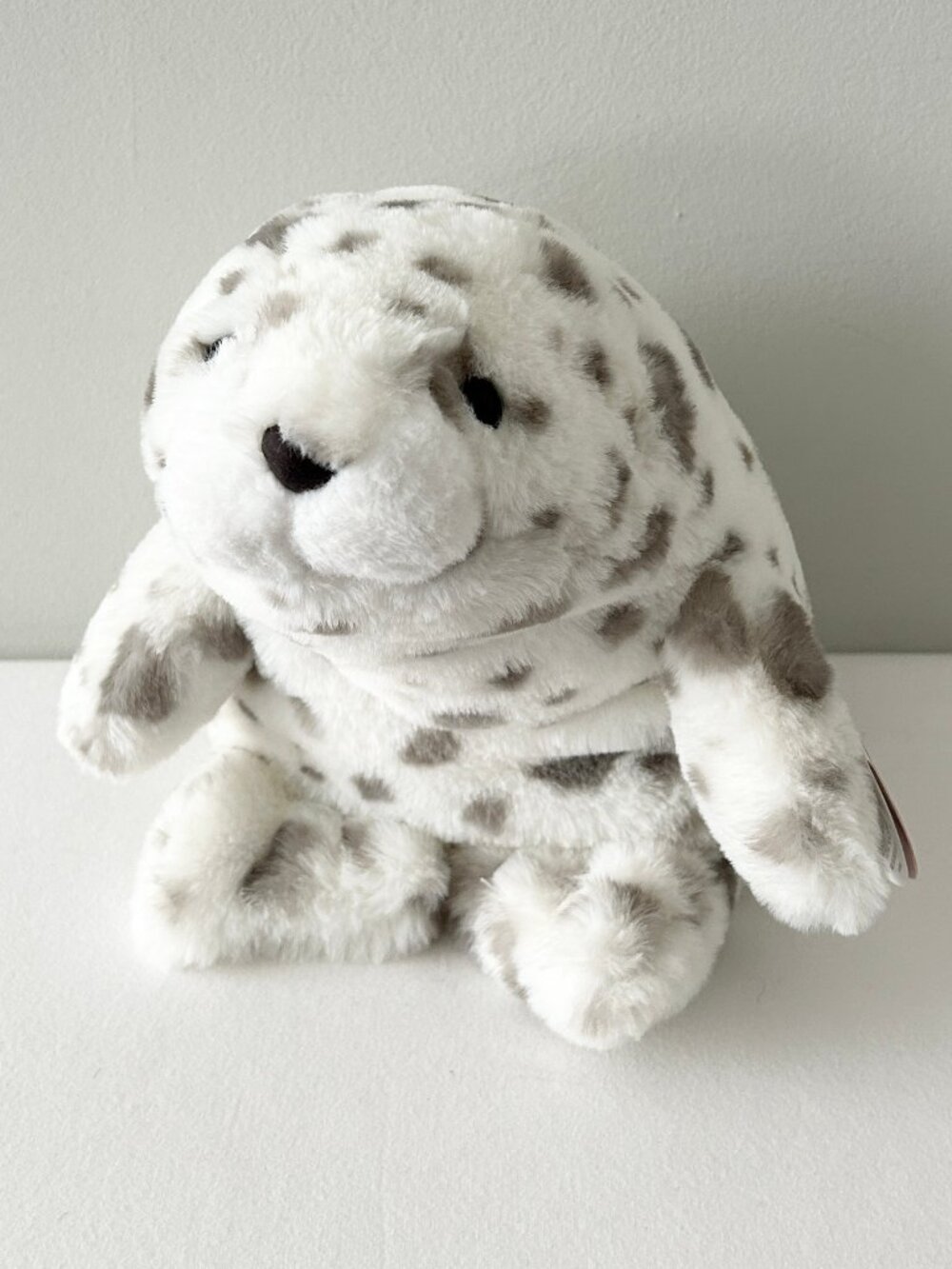 New! GUND Snuffles & Friends NURI Leopard Seal Plush 10” Stuffed Animal Toy NWT